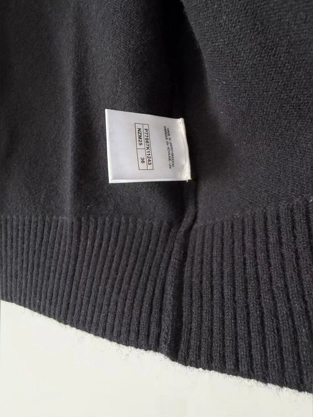 Chanel Black Knit Cardigan